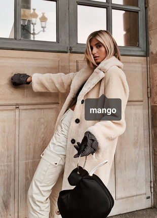 Шикарная шуба mango