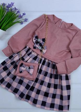 Платтячко +сумочка для дівчинки