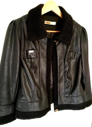 Куртка/штучний замш з лазерним напиленням💎chia brand від бренду angel provocation