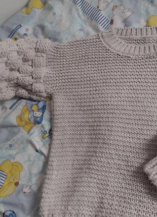 В'язаний светр оверсайз 3