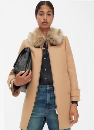 Нове шерстяне пальто zara