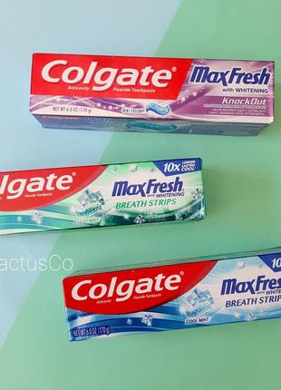 🇺🇸освіжаюча зубна паста colgate maxfresh1 фото