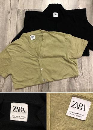 Zara футболки трикотажные машинная вязка м
