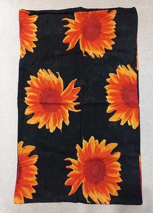 Наволочка в подсолнухи