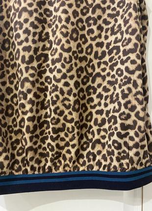 Натуральна блуза/блузка/топ в тигровий принт tom tailor9 фото