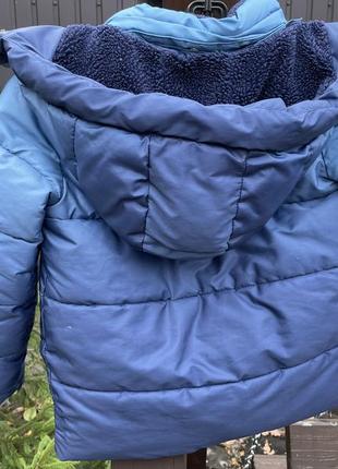 Дитяча утеплена куртка парка gap (розмір хs, 4-5 років)