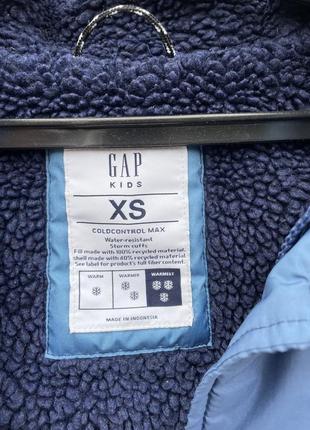 Дитяча утеплена куртка парка gap (розмір хs, 4-5 років)