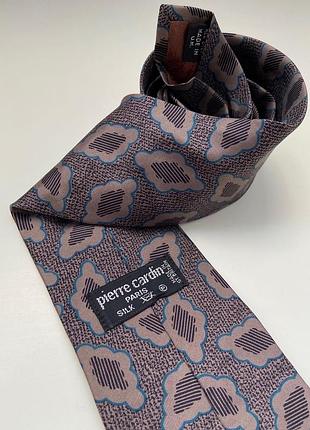 Краватка pierre cardin 🤎 шовк 100%