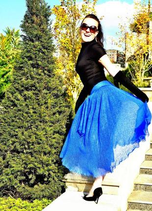 Спідниця-кльош кід мохеру італія 2