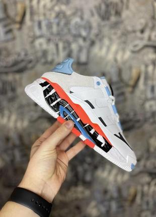 Жіночі кросівки adidas niteball big logo / smb