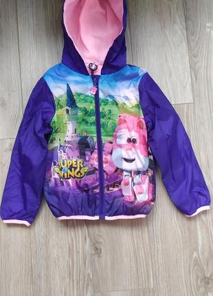 Куртка на флісі disney на 6 років