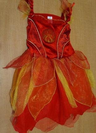 George карнавальний костюм ( сукня ) бесенок на хелловін хеллоуїн 1-2 роки