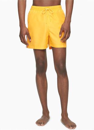 Новые шорты - плавки calvin klein (ck swim mango orange shorts) с америки s,l1 фото