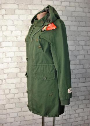Тканинна куртка -парка з капюшоном henleys  46-48 р5 фото