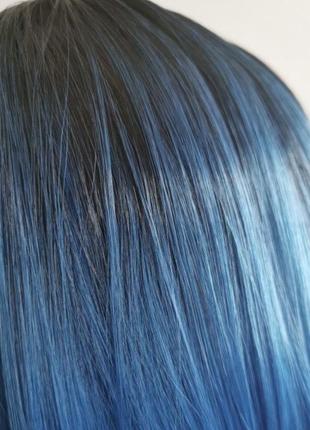 Голубой парик3 фото