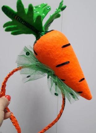 Обруч морковка
