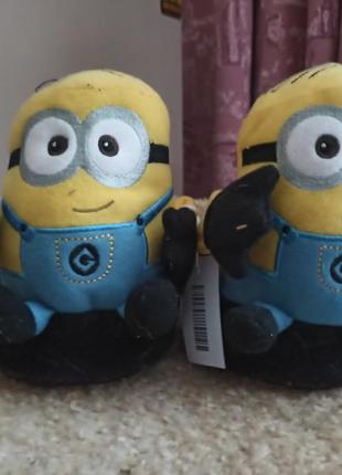 Прикольные тапочки миньоны