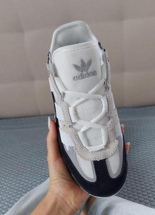 Жіночі кросівки adidas niteball white black v3 / smb3 фото