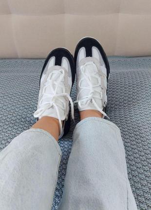 Жіночі кросівки adidas niteball white black v3 / smb10 фото