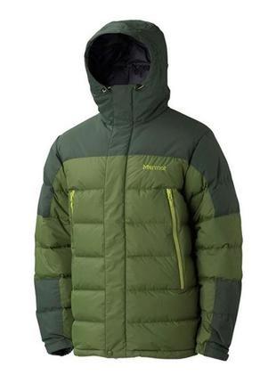 Пуховик с мембраной marmot mountain down jacket