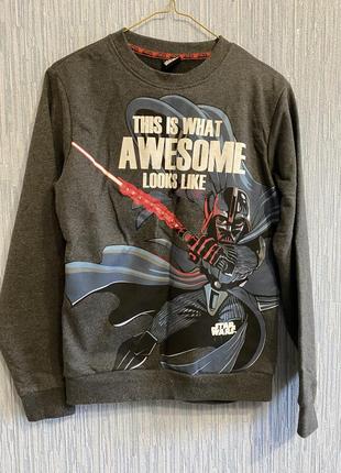 Фирменная тёплая кофта 12-13 лет