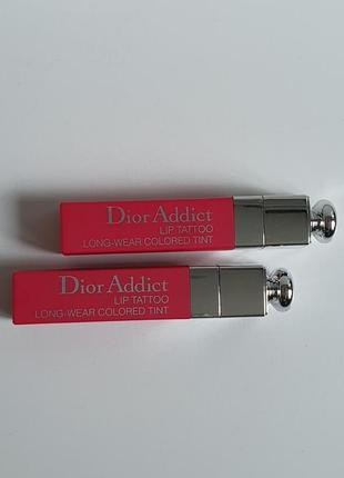 Стійкий тинт для губ - dior addict lip tattoo - 7613 фото