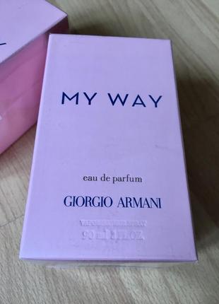 My way 90ml armani армани май вэй вей giorgio женские духи армані жіночі парфуми7 фото