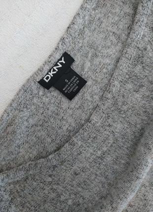 Блуза, мелнж, від dkny, вузол, вільна3 фото