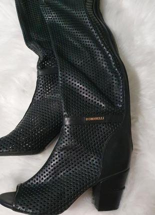 Стильнi перфорованi сапожки