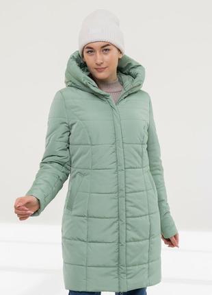 👑vip👑 пальто зимове для вагітних курточка зимова пуховик для вагітних з капюшоном  зимова курточка для вагітних зі вставкою 2в16 фото