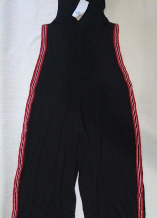 Комбінезон, новий, від zara, широкі штани, котон, трікотаж