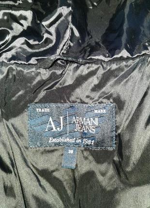 Микропуховик armani jeans пуховик куртка черный7 фото