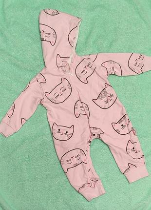 Новый человечек с капюшоном, комбинезон, ромпер на новорожденного