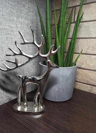 Олень метал  іграшка під ялинку декор новий рік