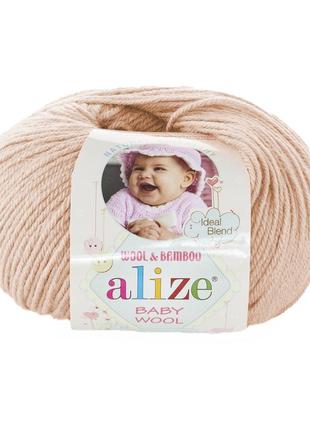 Пряжа alize baby wool ализе беби вул 382