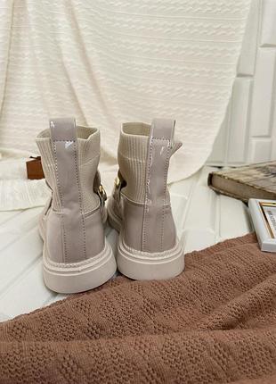 Демі ботинки з ланцюжком 3