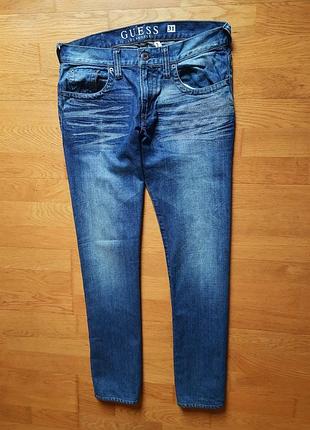 Джинсы bw7421 guess los angeles потертые штаны с потертостями