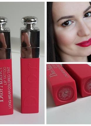 Стійкий тинт для губ - dior addict lip tattoo - 7611 фото