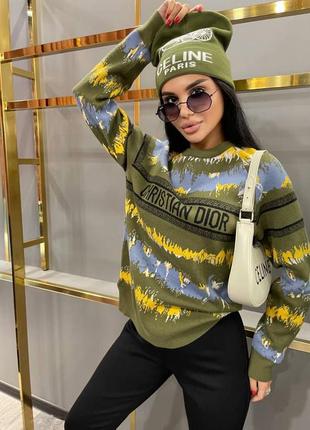 Свитер люкс качество в стиле gucci👑