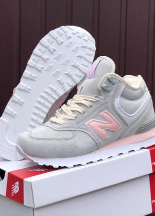 Зимові ❄️ жіночі кросівки new balance 574❄️