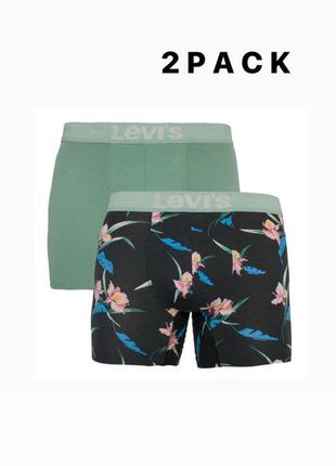 Набор чоловічих боксерів 2 pack tropical boxers | levi’s