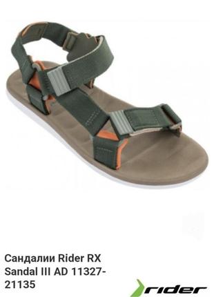 Мужские сандалии rider rx sandal masc 11327-21135 оригинал3 фото