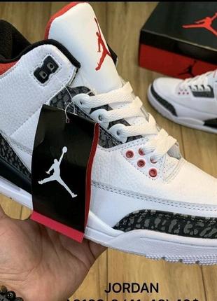 Кросівки чоловічі air jordan 3 retro