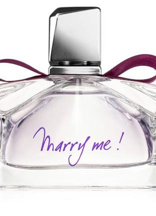 Жіноча парфумована  вода lanvin marry me! (ланвін меррі мі!) 75 мл4 фото