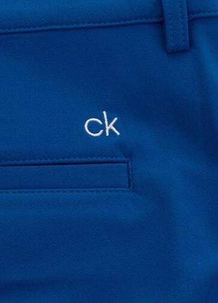 Calvin klein golf чоловічі сині штани, 31/32, мужские штаны для гольфа5 фото