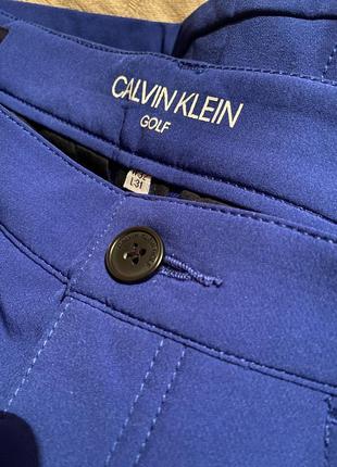 Calvin klein golf чоловічі сині штани, 31/32, мужские штаны для гольфа4 фото