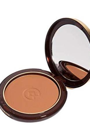 Бронзова пудра-рум'яна collistar silk effect bronzing powder 12 тон коричневий