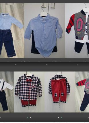 Пакет одягу для хлопчика 6-9 місяців next oshkosh1 фото
