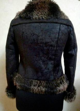 Sale! супер дубленка！р.34（40）！ 3