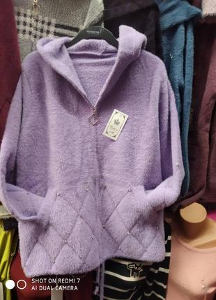 Последняя лиловая куртка ангора альпака, турция 🇹🇷.